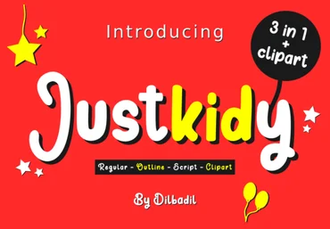 Creativefabrica Justkidy Font слив