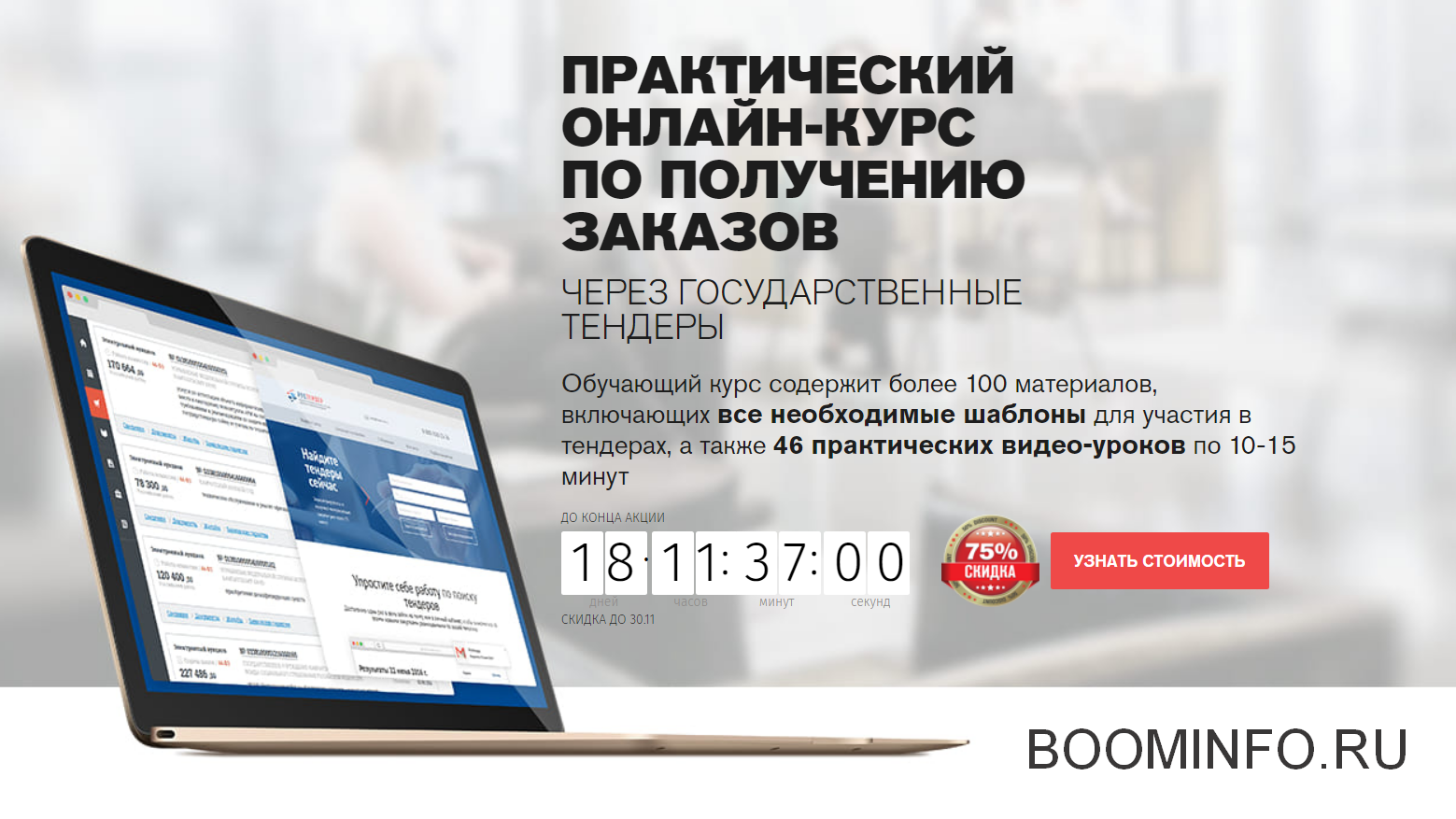 Рустендер Получение заказов через государственные тендеры 2018 слив курса