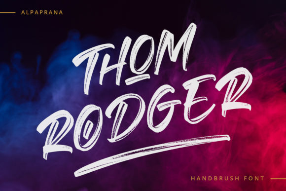 Creativefabrica Thom Rodger Font слив курса