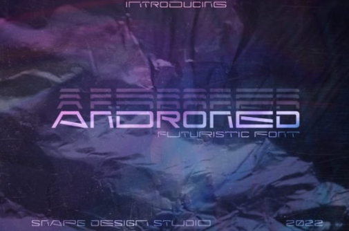 Creativefabrica Androned Font 2022 слив курса