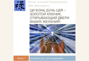Алексей Левандовский Ци Мэнь в медицине часть 1 Транскрибация 2024 слив