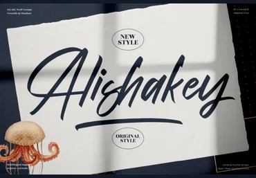 Creativefabrica Alishakey Font 2021 слив