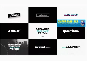 videohive Quantum | Animated Typography Pack слив