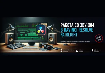 Артур Орлов Profileschool Работа со звуком в DaVinci Resolve Fairlight 2024 скачать слив