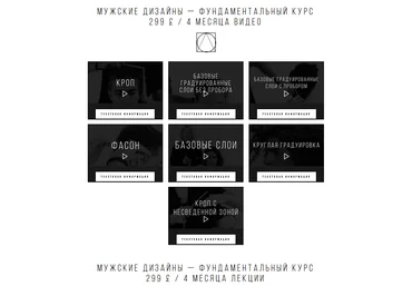Анна Эшвуд Мужские дизайны - Фундаментальный курс 2021 слив