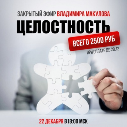 Владимир Макулов Целостность 2024 слив курса