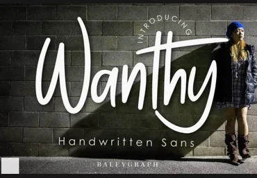 Creativefabrica Wanthy Font 2021 слив