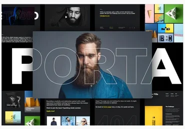 Themeforest Porta - Creative Portfolio Template Kit слив