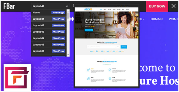 CodeCanyon FBar v2.1 - плагин панели переключателей демо WordPress 2020 слив курса