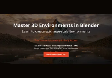 CGBoost Martin Klekner - Master 3D Environments in Blender 2021 слив