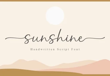 Creativefabrica Sunshine Font 2021 слив
