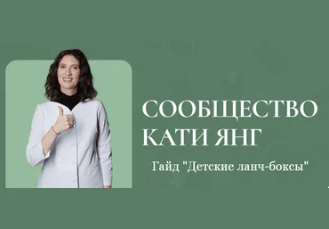 Катя Янг Гайд Детские ланч-боксы 2024 слив