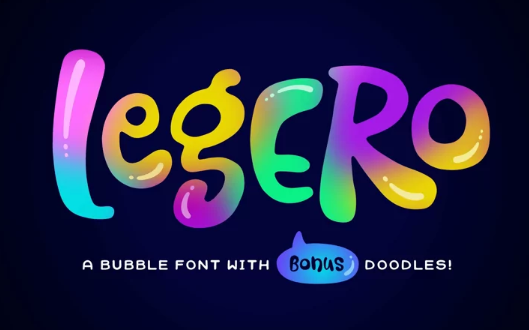 Fontbundles Legero Font and Doodles 2022 слив курса