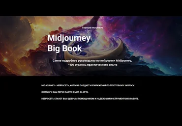 Настя Гусева Midjourney Big Book. Июль 2023 слив