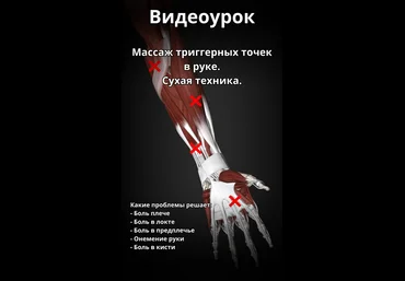 Артём Пак Массаж триггерных точек в руке 2024 слив