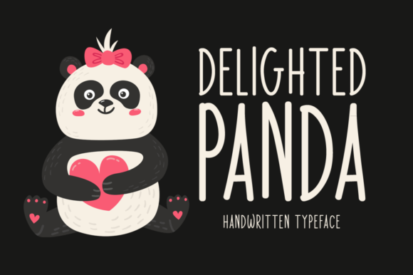 Creativefabrica Delighted Panda Font слив курса