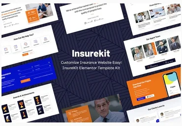 Themeforest InsureKit - Insurance Template Kits слив