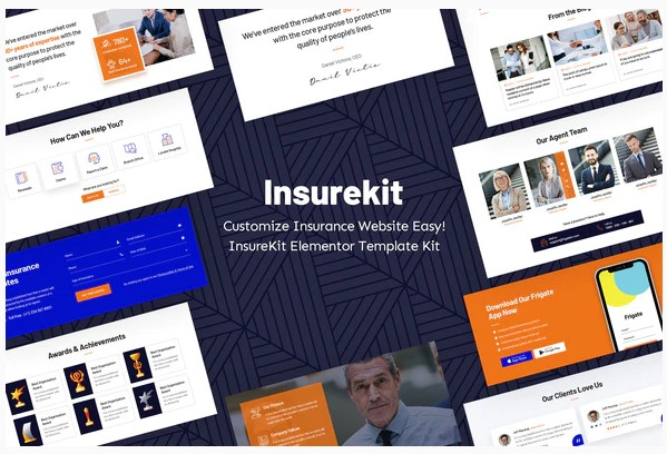 Themeforest InsureKit - Insurance Template Kits слив курса