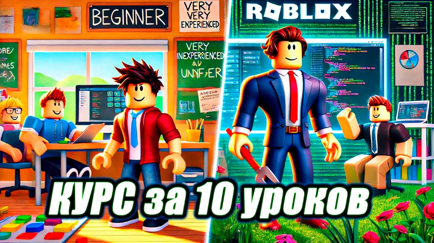Denzl YouTube Курс по Roblox Studio за 10 уроков 2024 слив курса