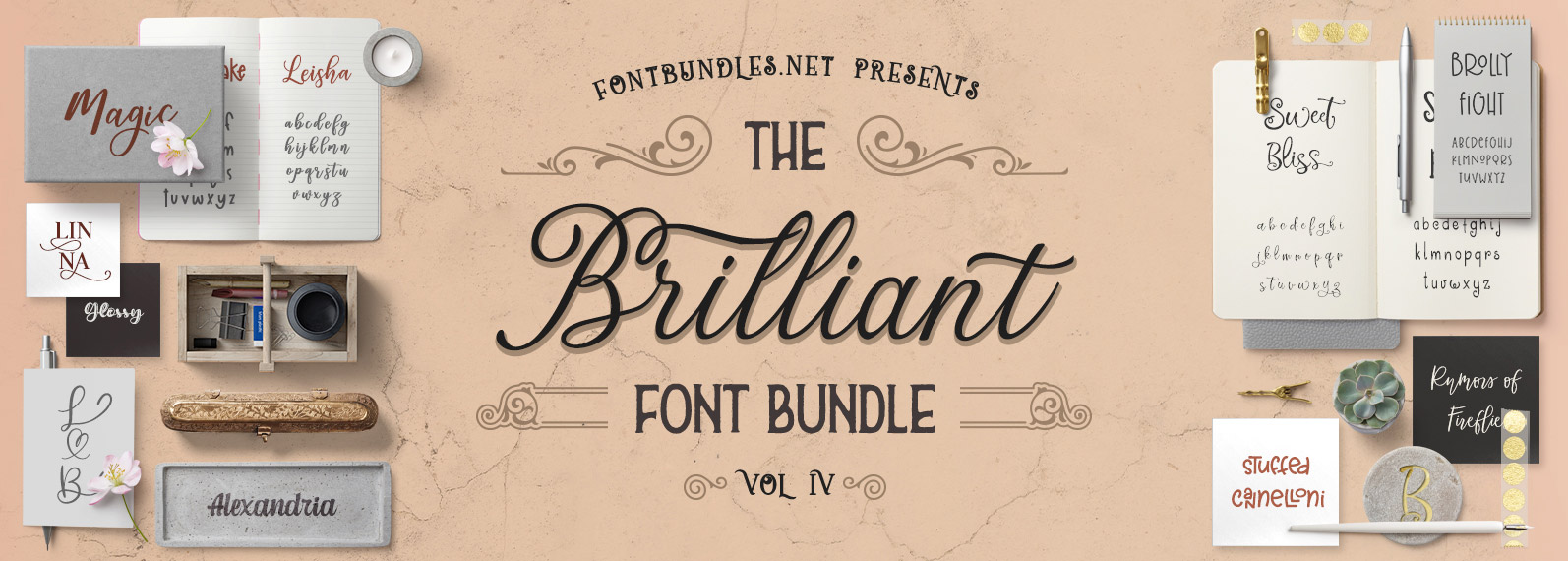 Fonts Бриллиантовый набор шрифтов для дизайнера слив курса