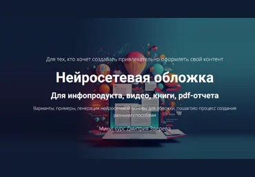 Дмитрий Зверев Нейросетевая обложка. Тариф Мини-курс по обложкам 2025 слив