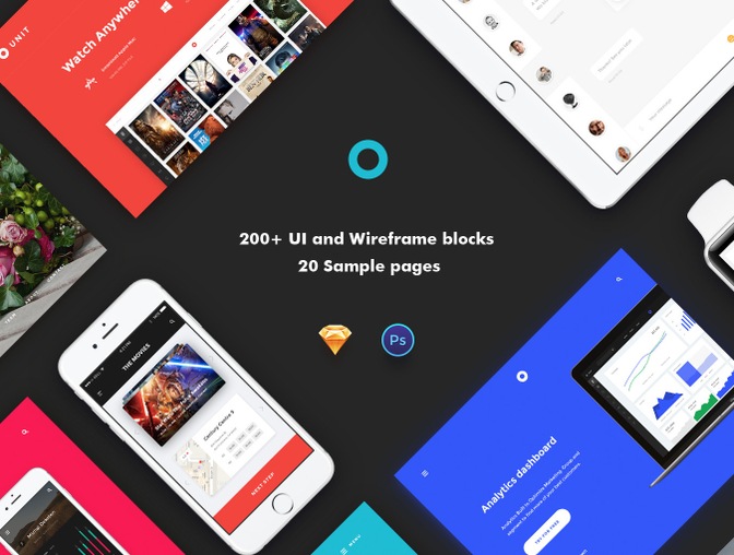 ui8.net Unit Kit 2 - набор для создания веб-сайтов и приложений слив курса