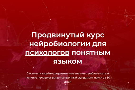 В. Дубынин, И. Мартынов Продвинутый курс нейробиологии для психологов понятным языком 2023 слив курса