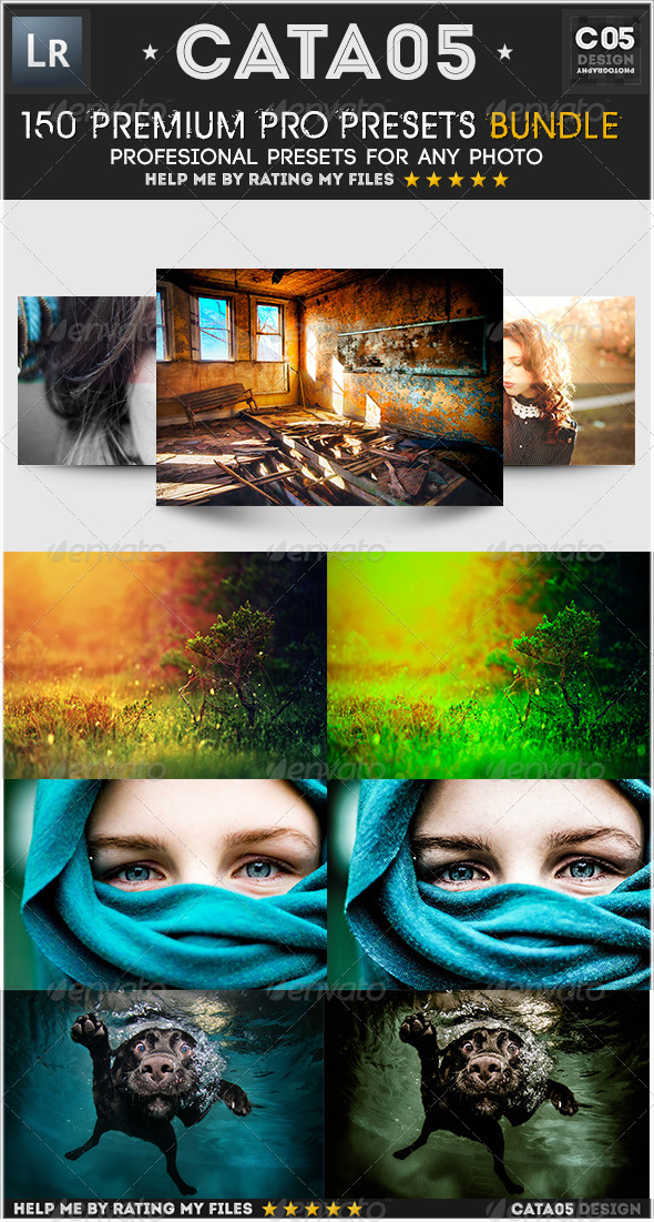 150 Premium Pro Presets Bundle для Lightroom слив курса