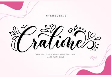 Creativefabrica Cralione Font 2021 слив