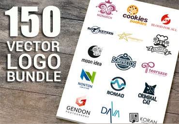 Inkydeals 150 High Quality Vector Logo Templates слив