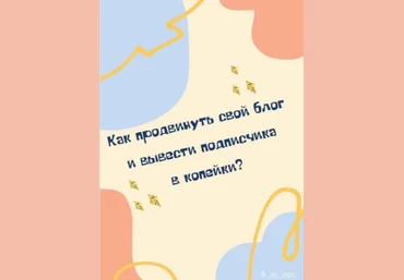 _This_Sonya_ Чек-лист «Как продвинуть свой блог и вывести подписчика в копейки?» 2021 слив
