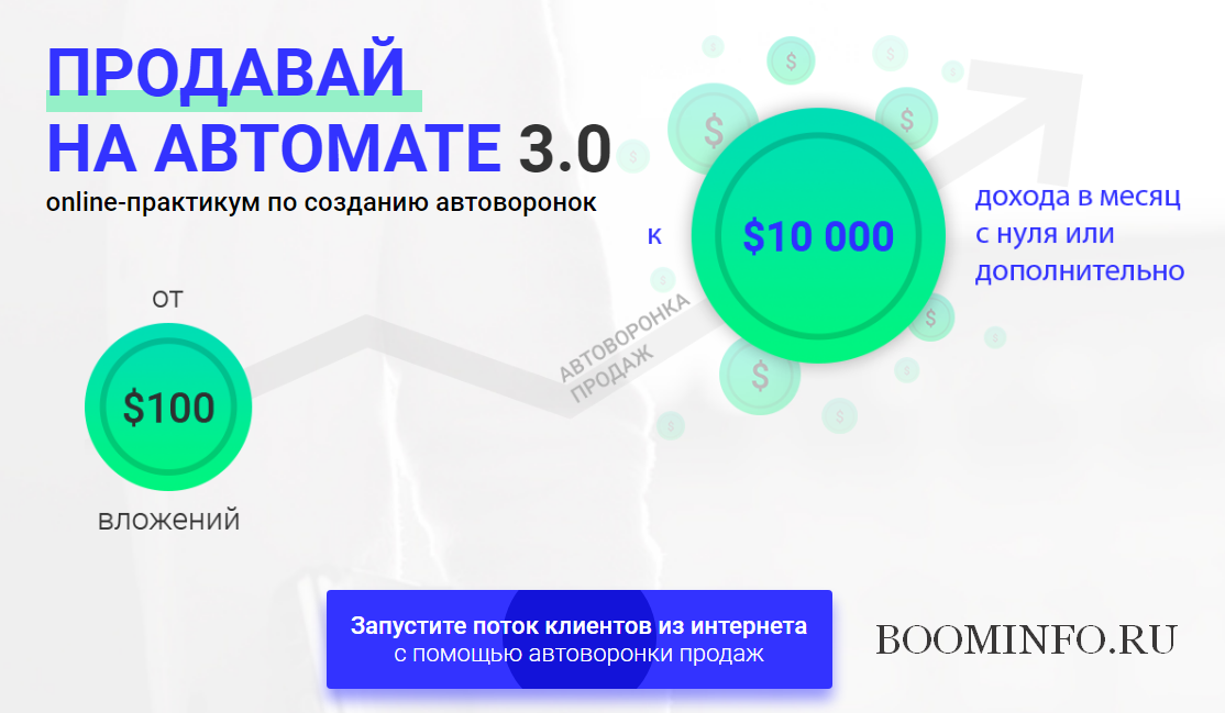 Marketing Gamers Продавай на автомате 3.0 Пакет «PREMIUM» слив курса