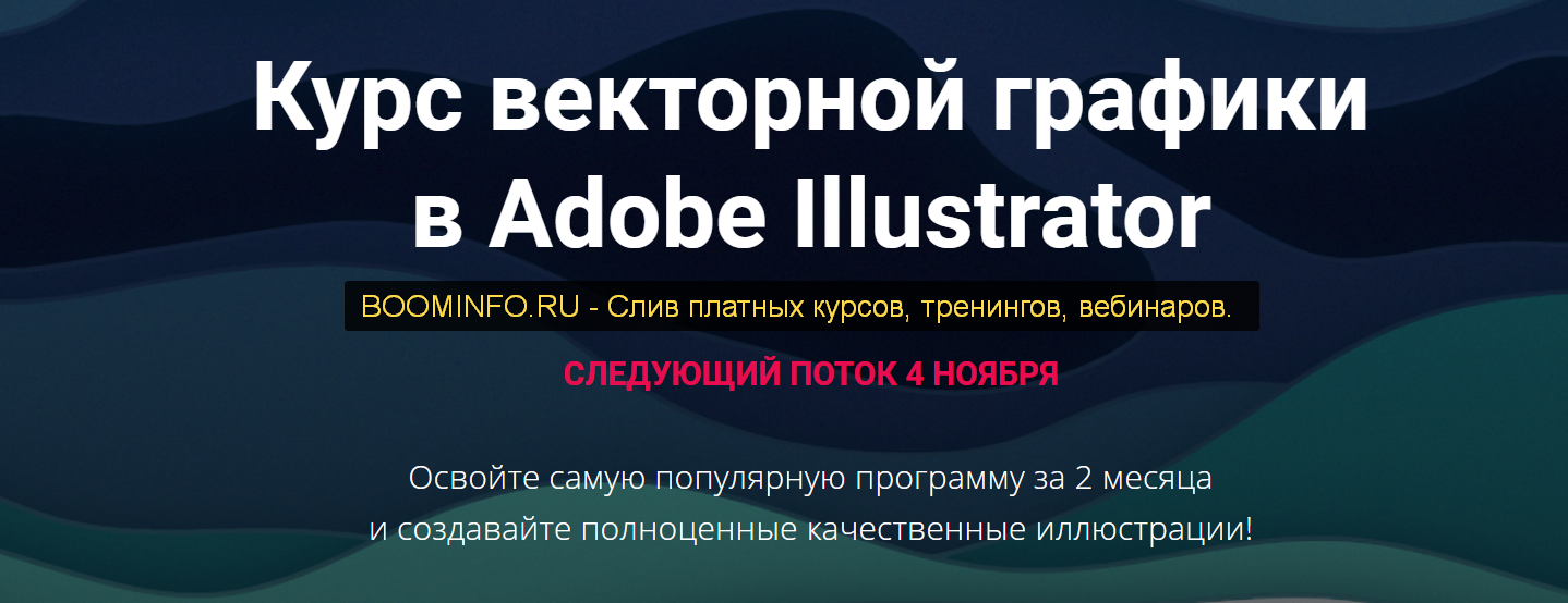 Юля Соколова Курс векторной графики в Adobe Illustrator 2019 слив курса