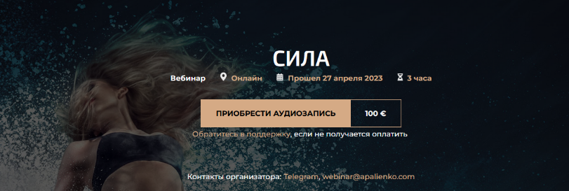 Александр Палиенко Сила 2023 слив курса