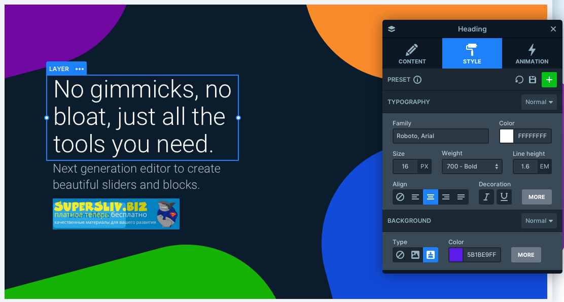Nextend smart slider 3PRO - плагин wordpress - Делайте красивые и мощные слайдеры, карусели и бло слив курса