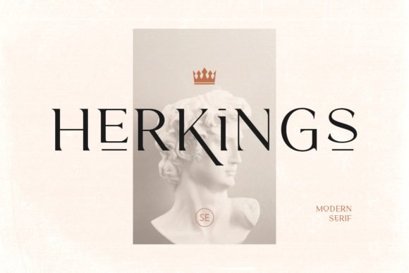 Creativefabrica Herkings Font 2021 слив курса