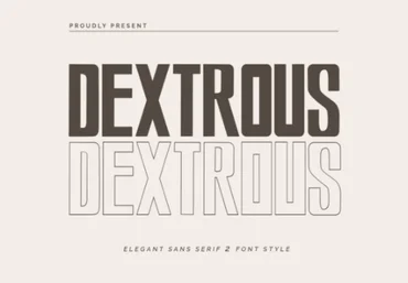 Creativefabrica Dextrous Font 2022 слив