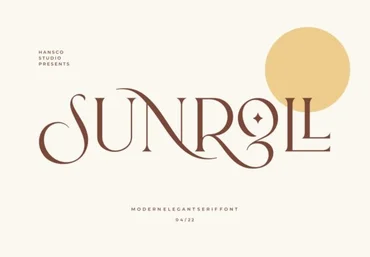 Creativefabrica Sunroll Font 2021 слив