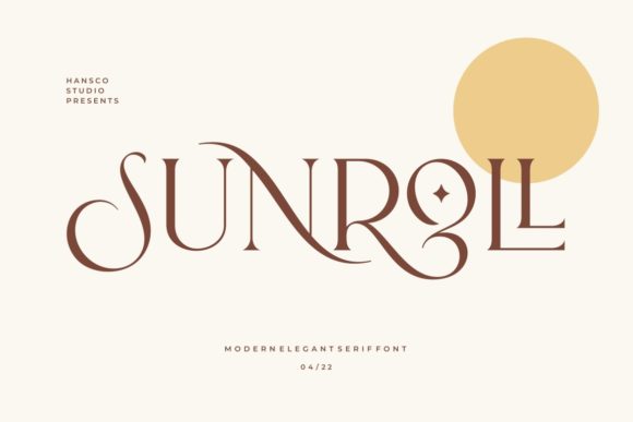 Creativefabrica Sunroll Font 2021 слив курса