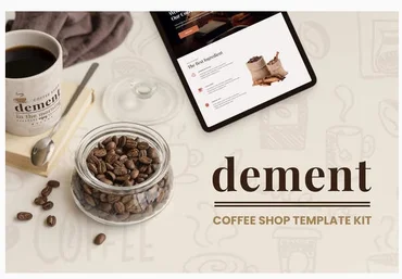 Themeforest Dement - Coffee Shop Elementor Template Kit слив
