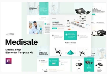 Themeforest Medisale - Medical Shop Elementor Template Kit слив