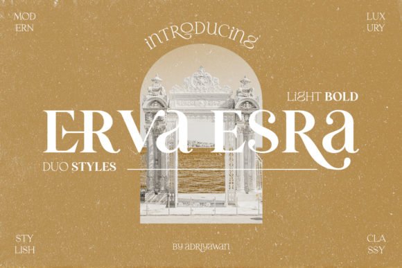 Creativefabrica Erva Esra Font 2021 слив курса