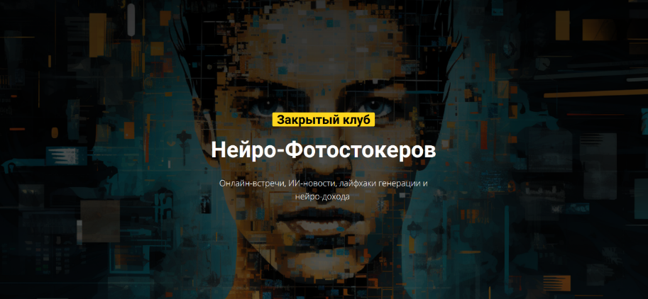 Вадим Закиров Закрытый клуб нейро-фотостокеров на Октябрь 2024 слив курса