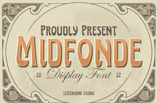 Fontbundles Midfonde - Display Font 2022 слив курса