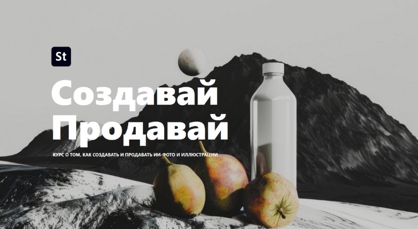 Вячеслав Озеров AIPhotoSales Как создавать и продавать ИИ-фото и иллюстрации 2024 слив курса