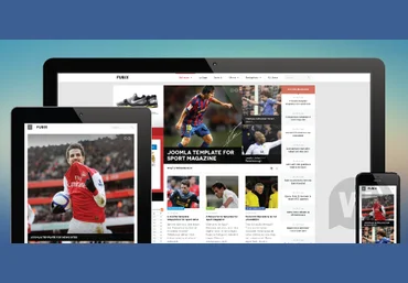 Joomlart JA Fubix v1.1.5 - шаблон спортивных новостей Joomla слив