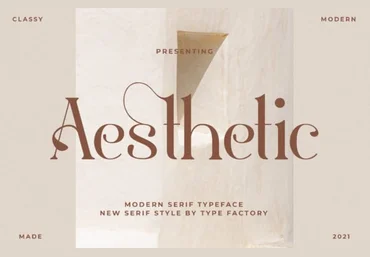 Creativefabrica Aesthetic Font 2021 слив