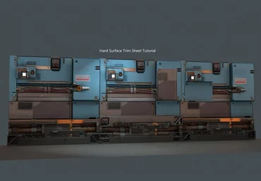 Artstation Masterclasses Tyler Smith - Hard Surface Trim Sheet Tutorial 2019 ENG слив