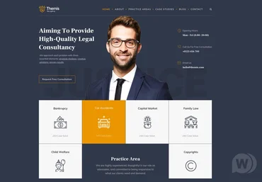 Joomshaper JS Themis v1.0 - шаблон для юристов и адвокатов Joomla слив