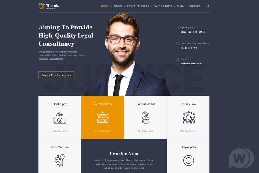 Joomshaper JS Themis v1.0 - шаблон для юристов и адвокатов Joomla слив курса